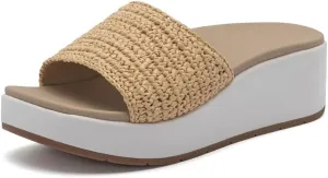 ABEO Solstice Slide Platform Sandals | Slip On Sandals Women | Espadrilles for Women | Ball of Foot Pain Relief | Built-In Metatarsal Pads Women | Ball Of Foot Cushions for Women