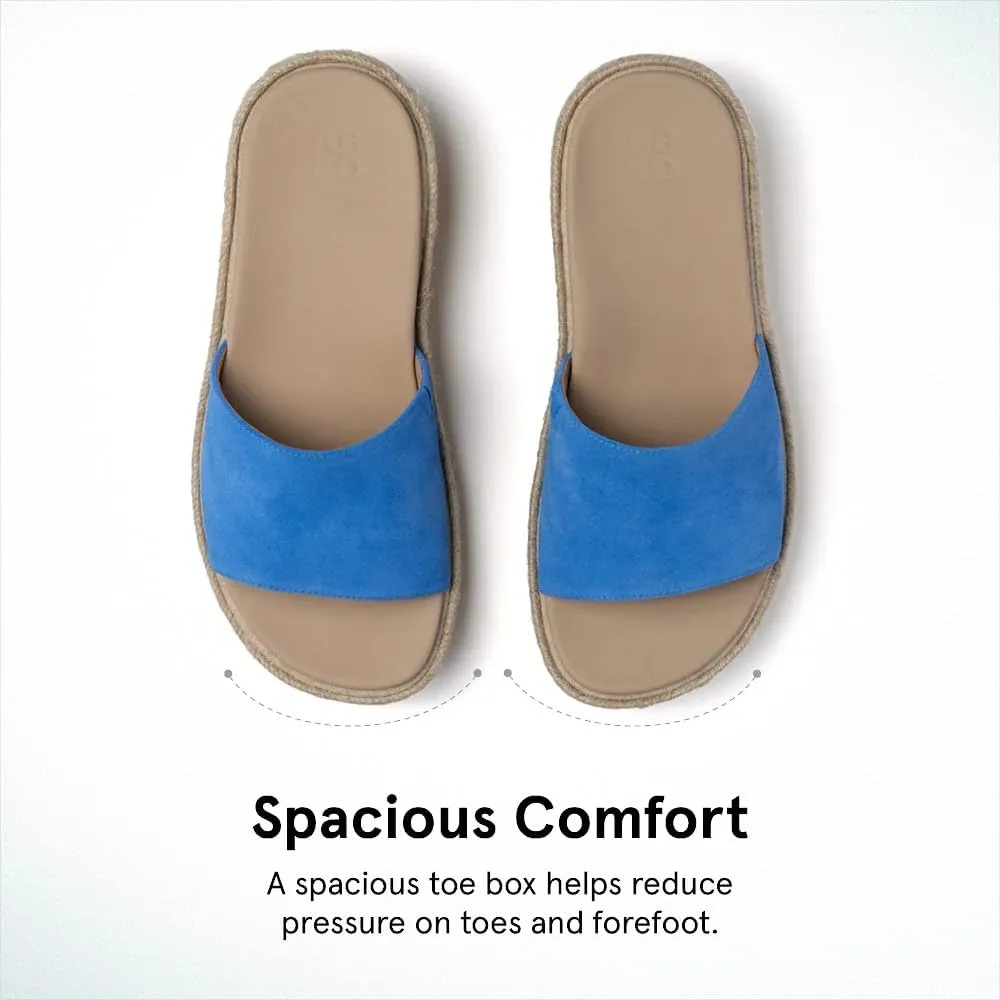ABEO Solstice Slide Platform Sandals | Slip On Sandals Women | Espadrilles for Women | Sandals Women Dressy | Summer Shoes for Women | Built In Orthotic Insoles