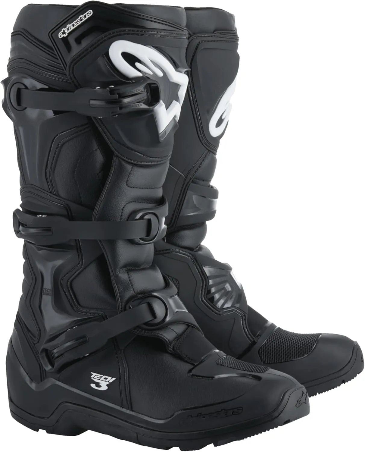Alpinestars Tech 3 Enduro Motorcycle Boots, High-Performance Motocross Protection, Durable Design with Advanced Grip, CE Certified Off-Road Comfort & Safety