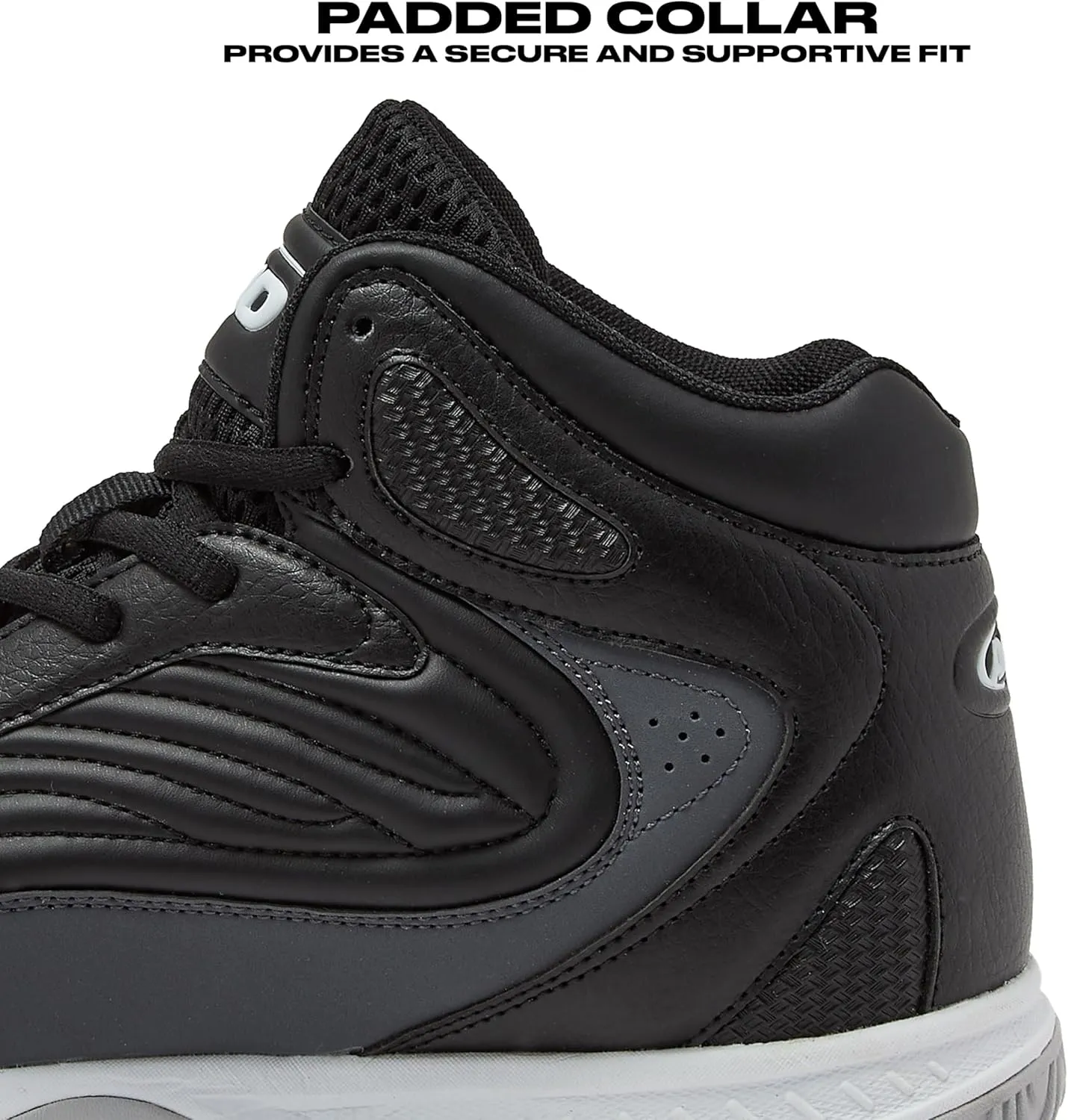 AND1 Pulse 3.0 Basketball Shoes for Men, Indoor or Outdoor, Street or Court Basketball Sneakers Men - Black, Red, or White Size 7 to 15