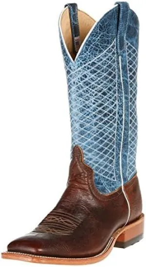 Anderson Bean Men's Mike Tyson Bison Cowboy Boots Brown 7 EE