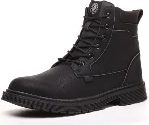 ANGRYRAM Steel Toe Boots for Men Comfortable Waterproof Construction Work Boots for Men Slip Resistant Lightweight Safety Shoes Botas de Trabajo Seguridad para Hombre