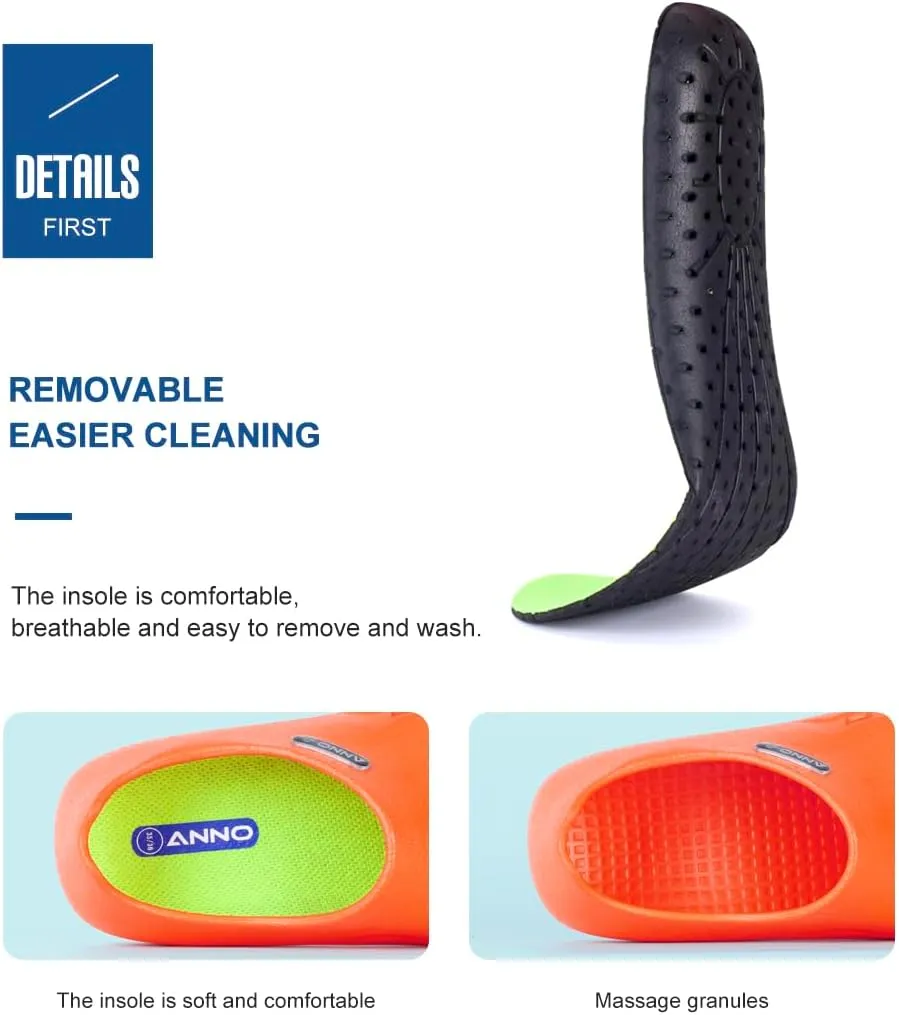 ANNO Soft Medical Clogs EVA Nurse Surgical Shoes Unisex Anti-Slip Garden Chef Shoes for Men Women Healthcare Workers Mules Slippers