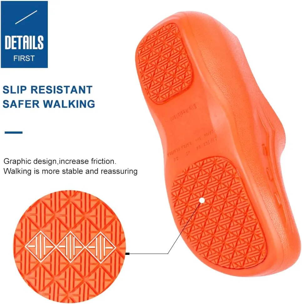 ANNO Soft Medical Clogs EVA Nurse Surgical Shoes Unisex Anti-Slip Garden Chef Shoes for Men Women Healthcare Workers Mules Slippers