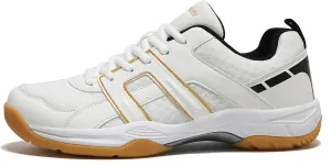 ASHION Pickleball Shoes for Men Tennis Shoes Sneakers for All Court Racquetball Athletic Shoes for Racquet Sport | Arch Support