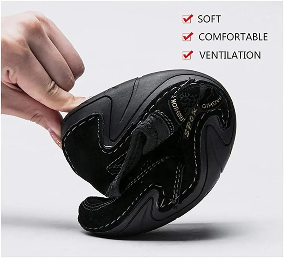 Asifn Men's Casual Loafers Slip On Boat Shoes Comfort Driving Outdoor Work Office Dress Sneakers Leather Lace up Mocassins