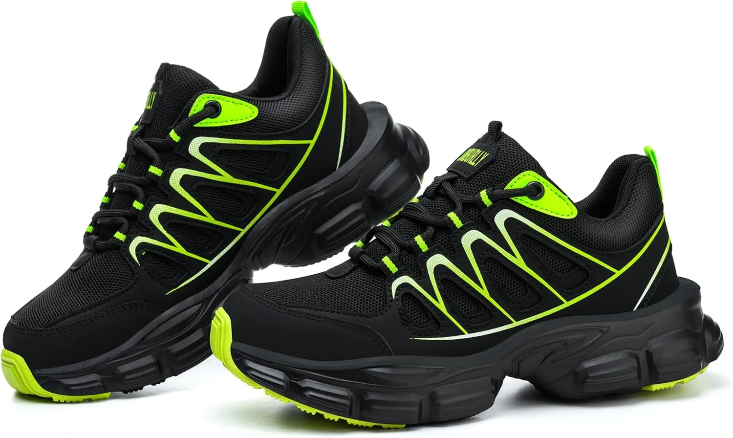 Asiman Steel Toe Shoes for Women Pink Safety Toe Shoes Breathable Lightweight Composite Work Sneakers