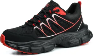 Asiman Steel Toe Shoes for Women Pink Safety Toe Shoes Breathable Lightweight Composite Work Sneakers