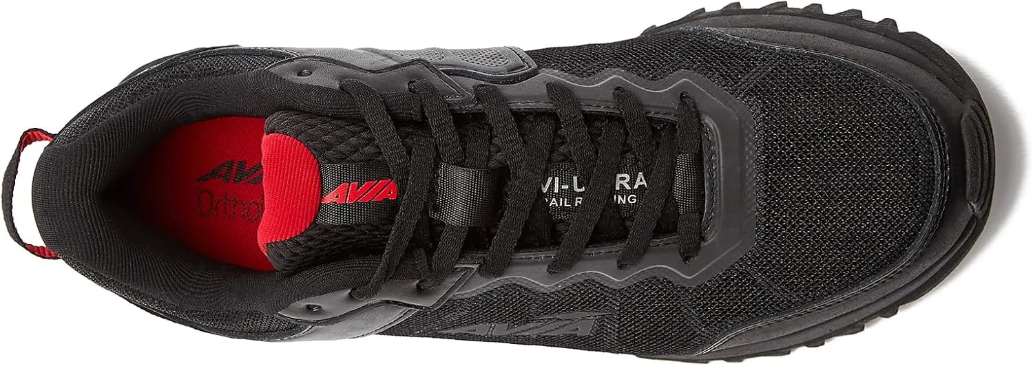 Avia Ultra Men’s Trail Running Shoes, Lightweight Breathable Mesh Sneakers for Men