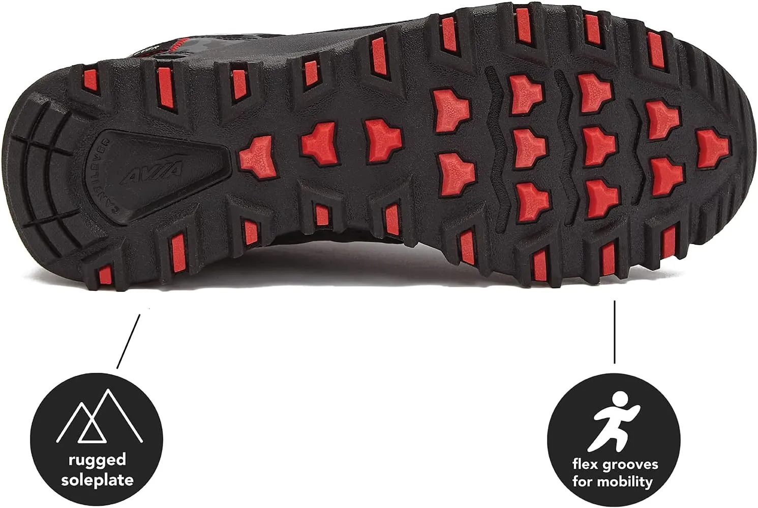 Avia Ultra Men’s Trail Running Shoes, Lightweight Breathable Mesh Sneakers for Men