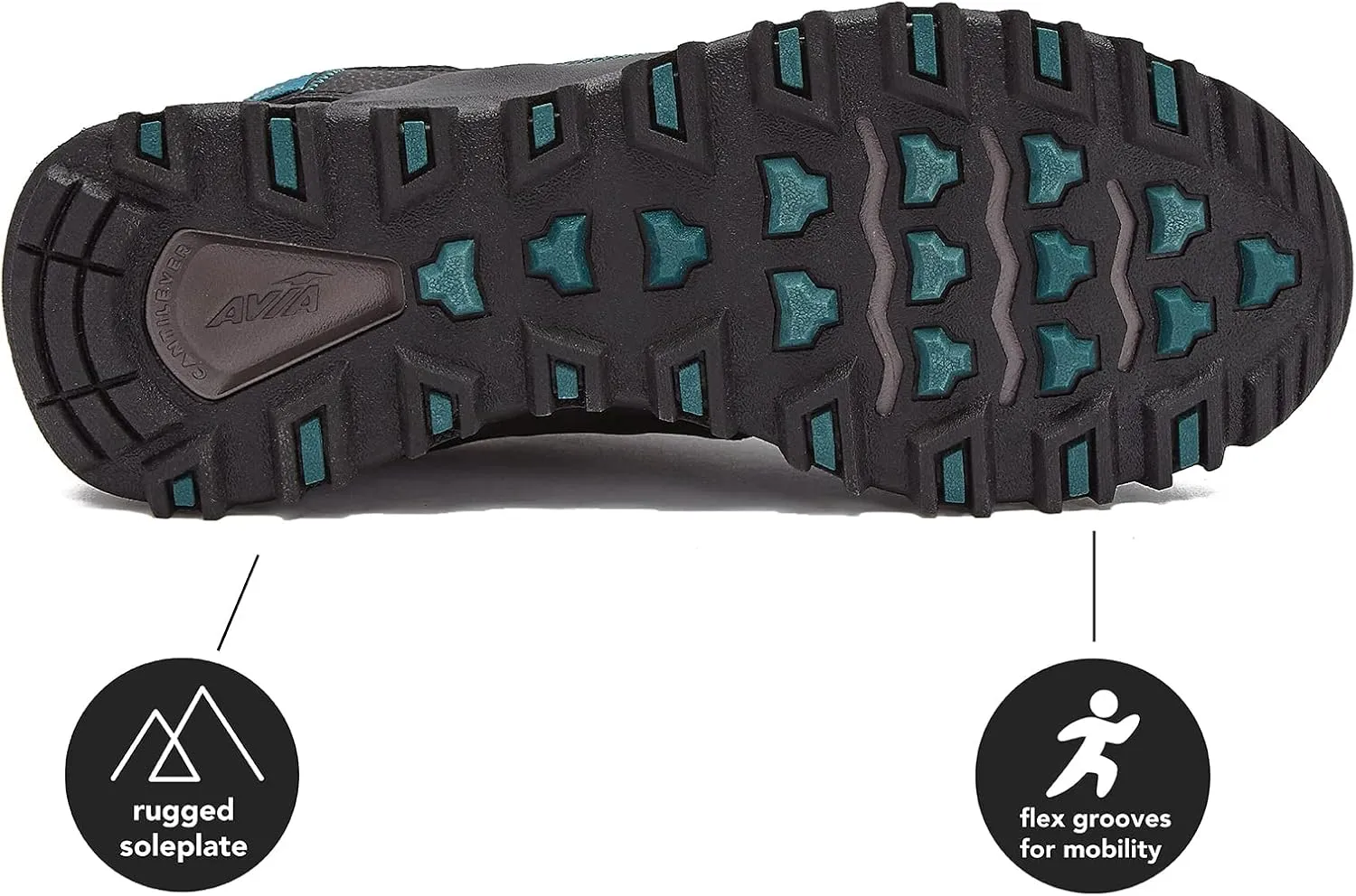 Avia Ultra Men’s Trail Running Shoes, Lightweight Breathable Mesh Sneakers for Men