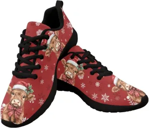 BIGCARJOB Women Fashion Sneakers Lace-up Lightweight Sport Shoes Ladies Casual Running Hiking Shoes