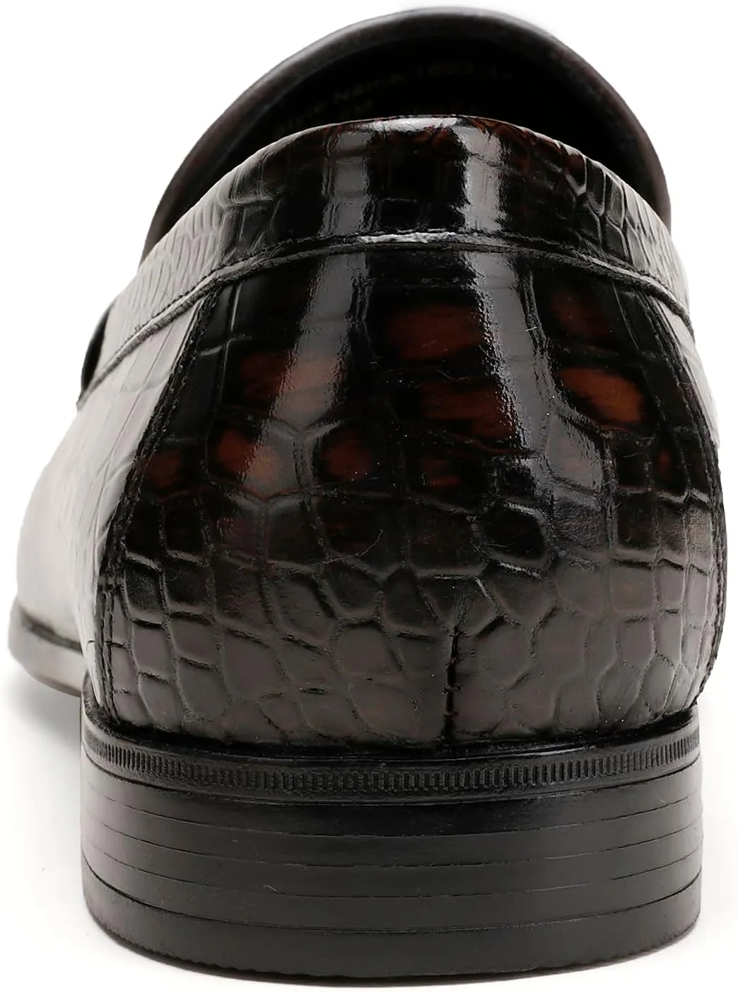 Black Tassel Loafer for Mens, Classic Smooth Leather Tassel Dress Shoes for Men