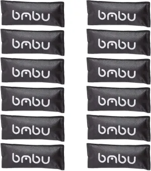 bmbu Charcoal Shoe Deodorizers - Activated Natural Bamboo Air Purifying Bag Insert for Sneakers Oder Eliminator Mini Bags -Absorber/Freshener for Gym Bag,Drawer,Closet,Car,Home, Cat Litter