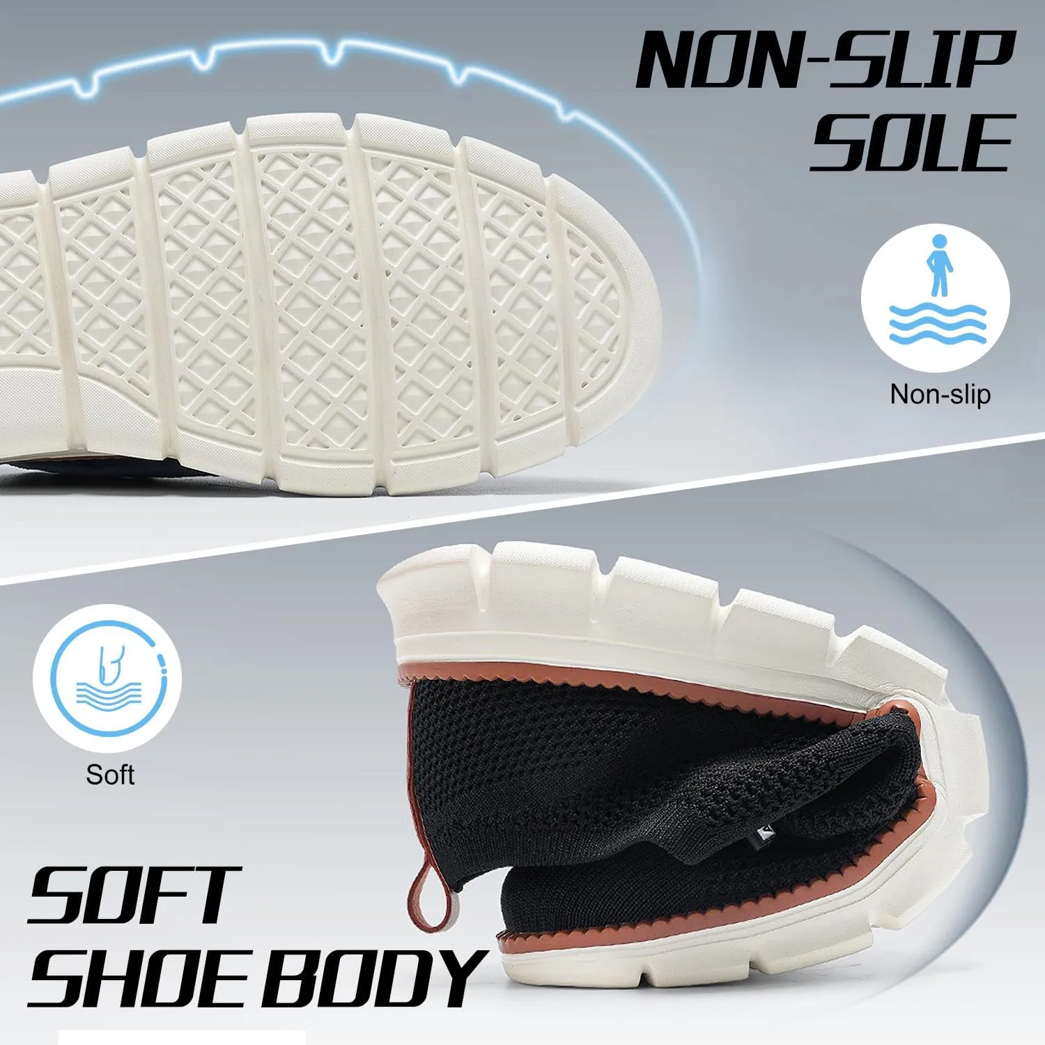 Breeze Shoes for Men Oxfords, Business Casual Shoes Breathable Mesh, Lace-Up Lightweight Sneakers Walking Shoe