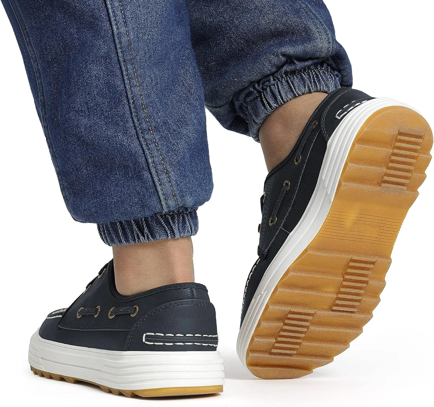Bruno Marc Boy's Boat Shoes Slip on Loafers Dress Casual School Shoes
