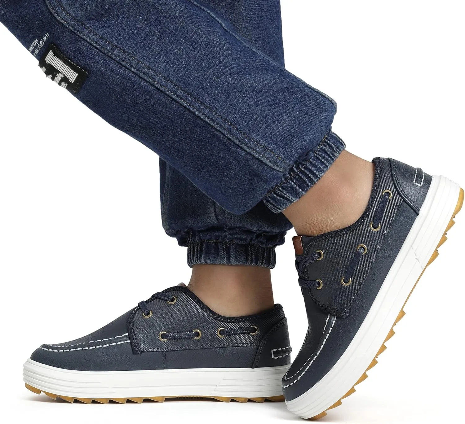 Bruno Marc Boy's Boat Shoes Slip on Loafers Dress Casual School Shoes