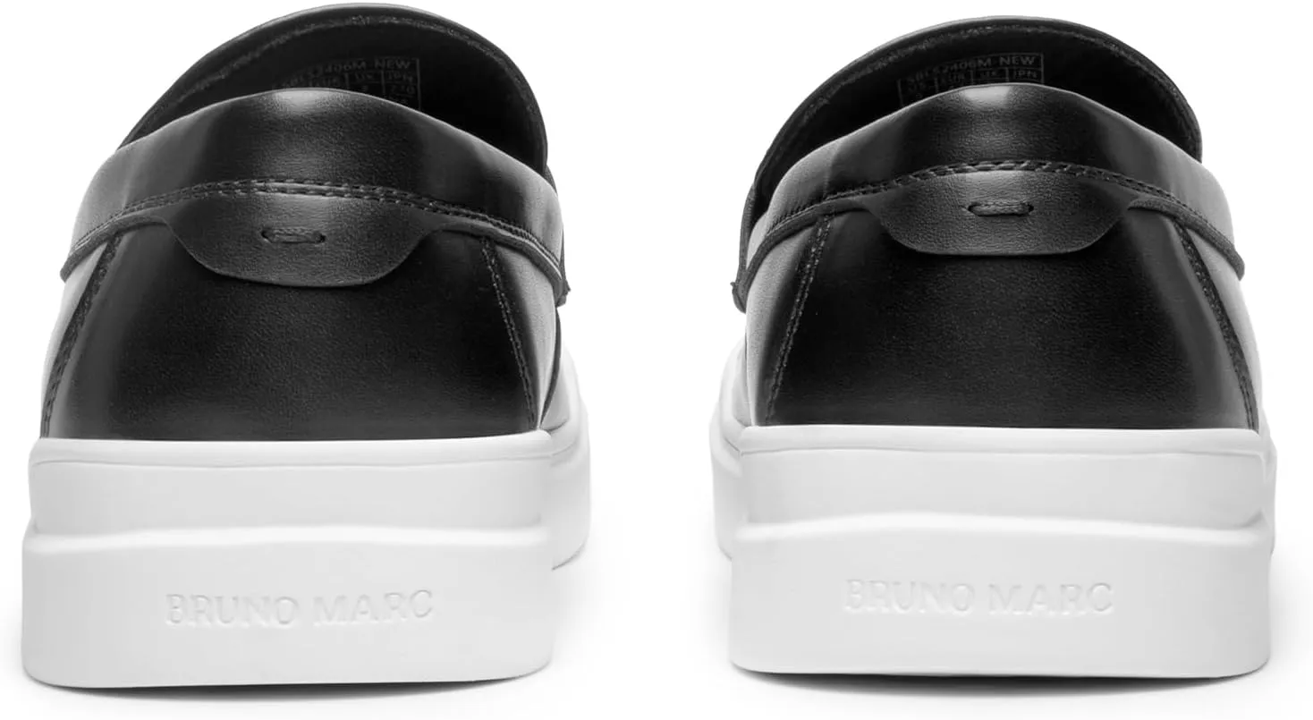 Bruno Marc Men's Loafers & Slip-Ons Shoes | Comfortable Lightweight Men's Casual Dress Shoes | Classic Penny Loafers