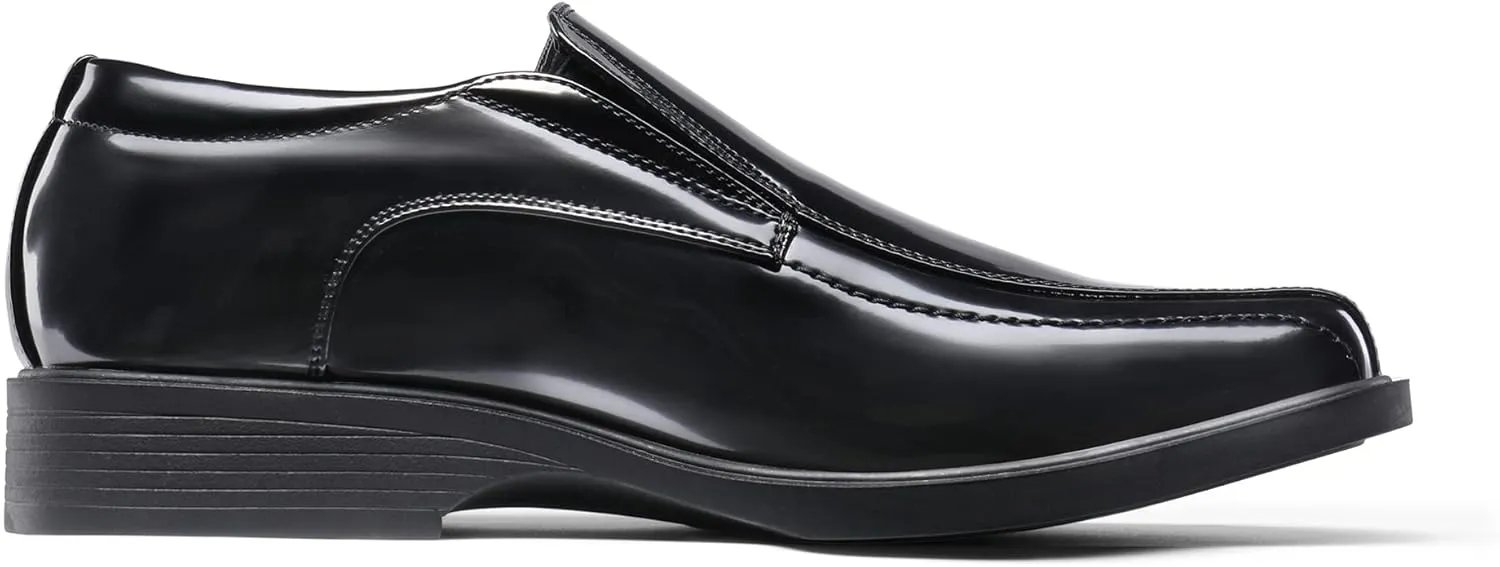 Bruno Marc Men's Square Toe Dress Loafers Formal Shoes