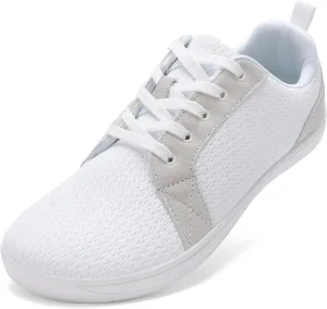 BXYJDJ Men's Barefoot Wide Toe Box Walking Shoes Extra Wide Width Minimalist Shoes Breathable Zero Drop Comfortable Shoes Non-Slip Fashion Sneakers