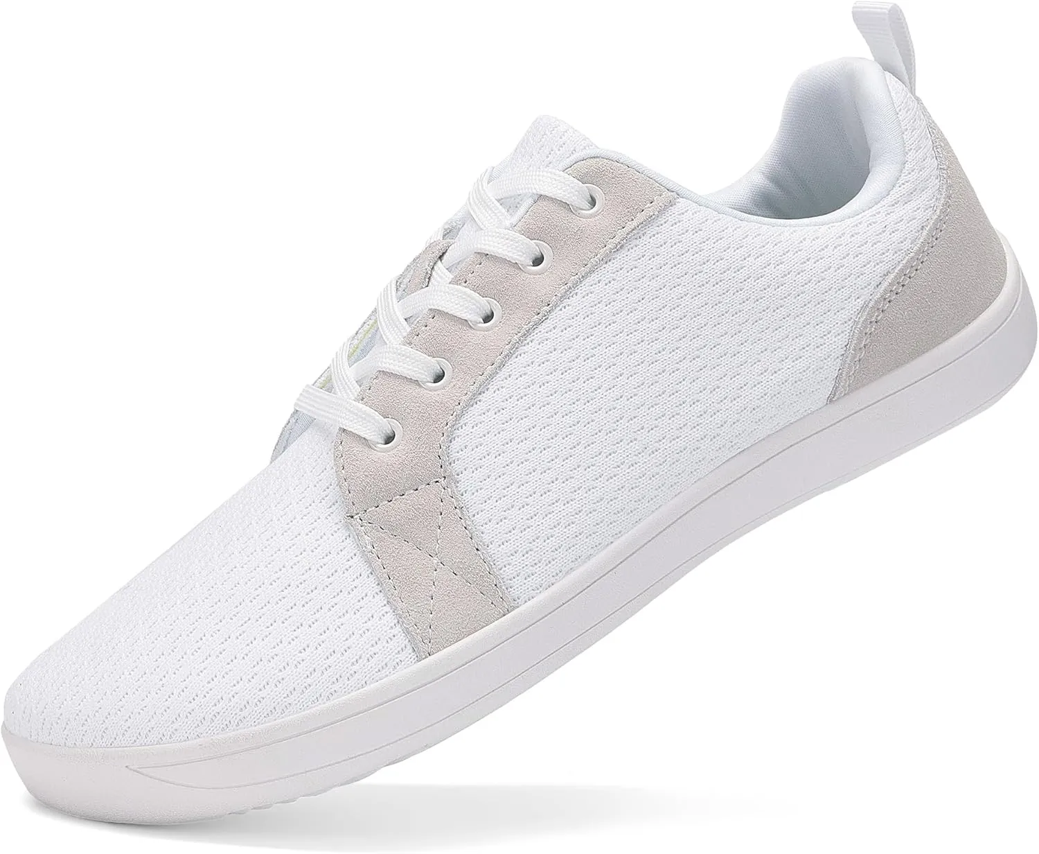 BXYJDJ Men's Barefoot Wide Toe Box Walking Shoes Extra Wide Width Minimalist Shoes Breathable Zero Drop Comfortable Shoes Non-Slip Fashion Sneakers