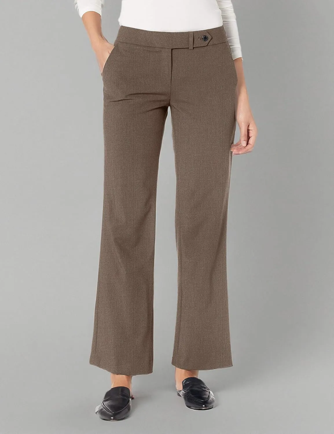Calvin Klein Women's Straight-Leg Classic Business Casual Pants