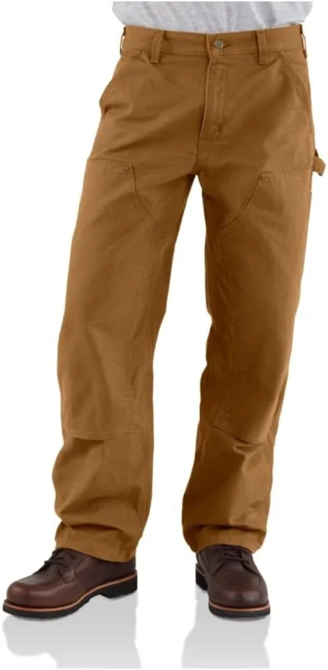 Carhartt Men's Loose Fit Washed Duck Double-Front Utility Work Pant