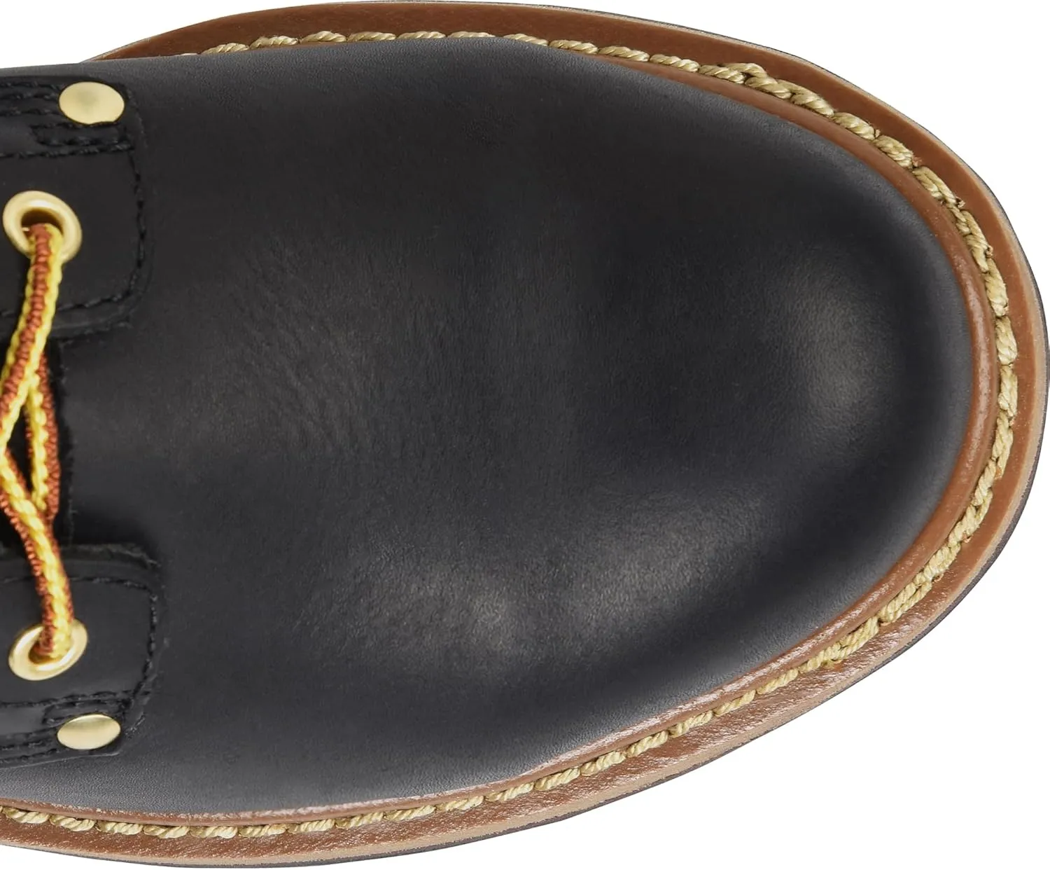 Carolina Elm 8" Waterproof Logger Boots for Men - Crazy Horse Leather Upper, Pillow Cushion Footbed, and Oil- and Slip-Resistant Outsole, EH-Rated
