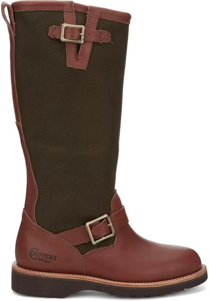 Chippewa Footwear Women's Sunjo 15" Vipercloth Snake Boots - Pull-On, Knee-High Hunting Boots for Women