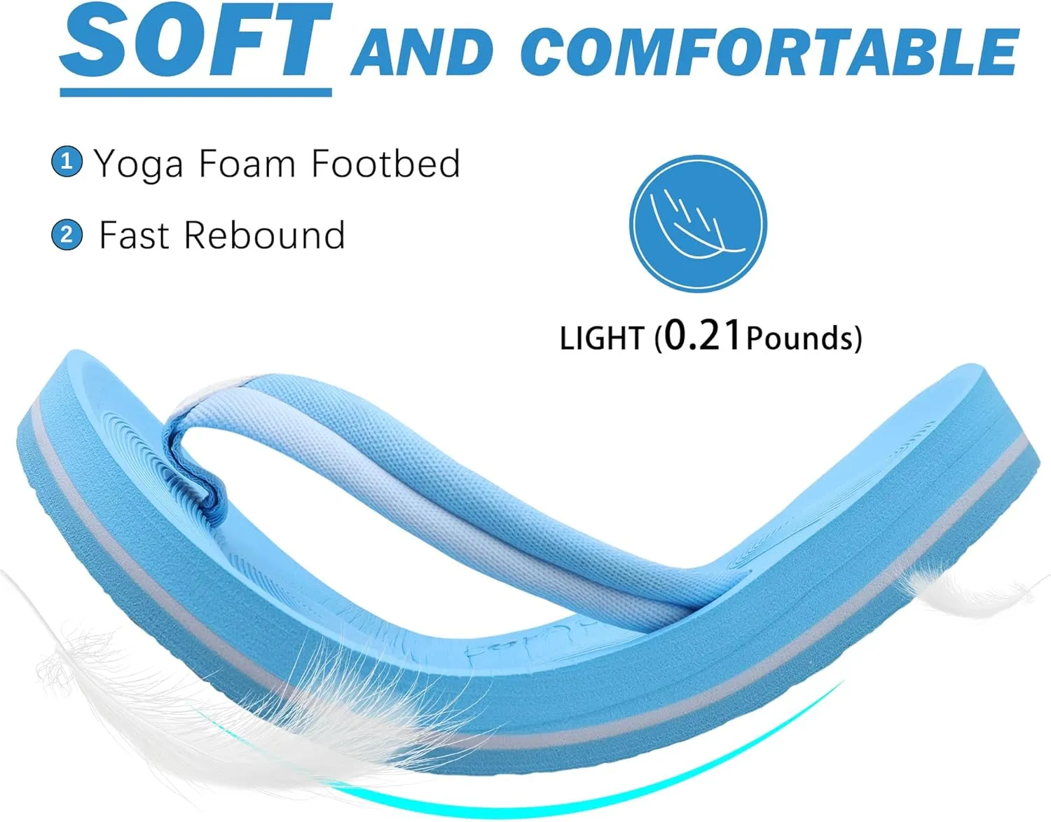COFACE Flip Flops For Women with Arch Support Comfortable Woman Thong-Sandals Yoga Mat Lightweight Orthopedic Womens Flip-Flop