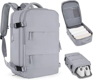 coofay Personal Item Travel Backpack For Women Men Airline Approved Carry On Backpack Flight Approved Waterproof Sports Luggage Backpack Casual Daypack Small Hiking Backpack