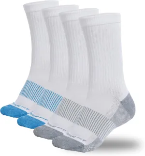 Copper Fit Unisex Crew Length Sport Socks, 2 Pair