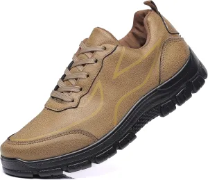 COSIDRAM Men's Casual Shoes Stylish Embossed Crocodile Print Sneakers Soft Walking Loafers
