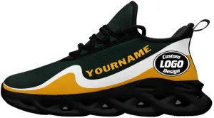 Custom Mens Road Running Shoes Personalize Breathable Baseball Athletic Sneakers Lightweight Walking Shoe Gym Trainers