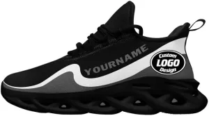 Custom Mens Road Running Shoes Personalize Breathable Baseball Athletic Sneakers Lightweight Walking Shoe Gym Trainers