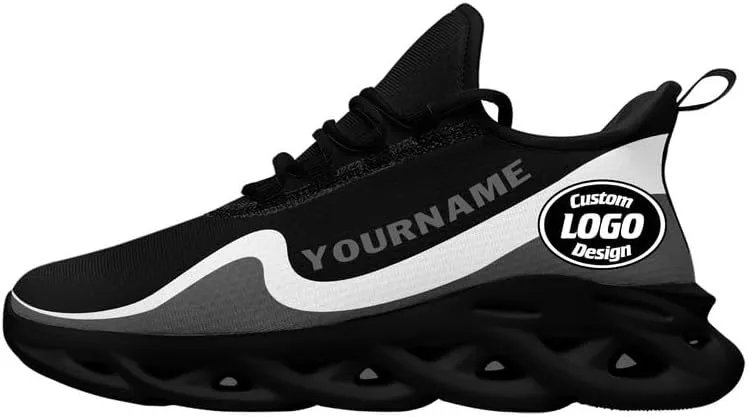Custom Mens Road Running Shoes Personalize Breathable Baseball Athletic Sneakers Lightweight Walking Shoe Gym Trainers