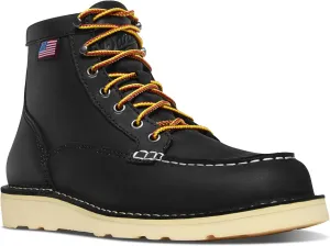 Danner 6” Bull Run Moc Toe Work Boots for Women - Durable Full-Grain Leather with Non Slip Wedge Outsole and 3-Density Cushion Footbed, EH Resistant