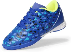 DREAM PAIRS Boys Girls Indoor Sneakers Lace Up Sport Athletic Casual IC Youth Futsal Football Soccer Shoes for Little/Big Kid