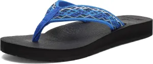 EQUICK Women's Flip Flops Arch Support Yago Mat Insole Sandal Casual Slipper Outdoor and Indoor-U219SLT003-N