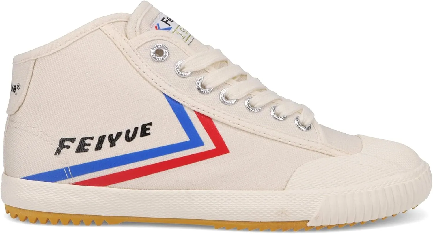 FEIYUE Fe Mid 1920 Canvas Martial Arts Shoes, Unisex Mid-Top Great Sneakers for Martial Arts, Parkour, Lifting, and Great for Every Day Casual Wear