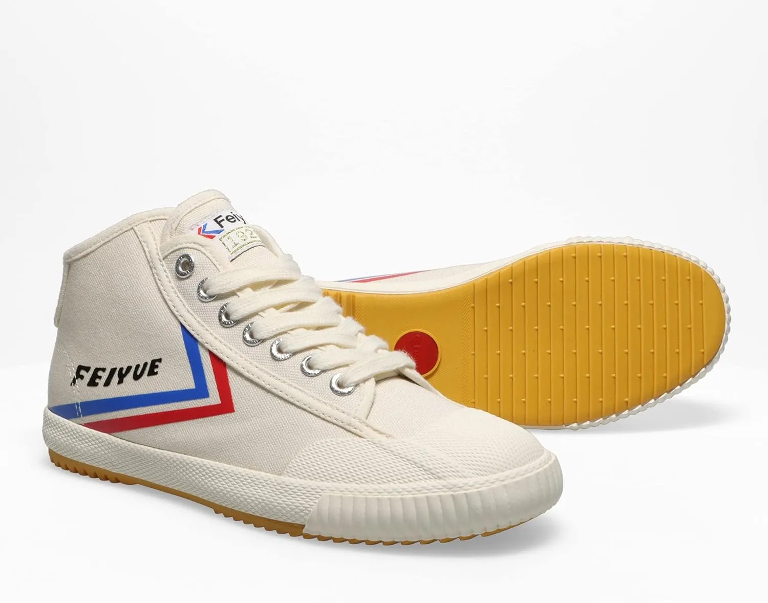 FEIYUE Fe Mid 1920 Canvas Martial Arts Shoes, Unisex Mid-Top Great Sneakers for Martial Arts, Parkour, Lifting, and Great for Every Day Casual Wear