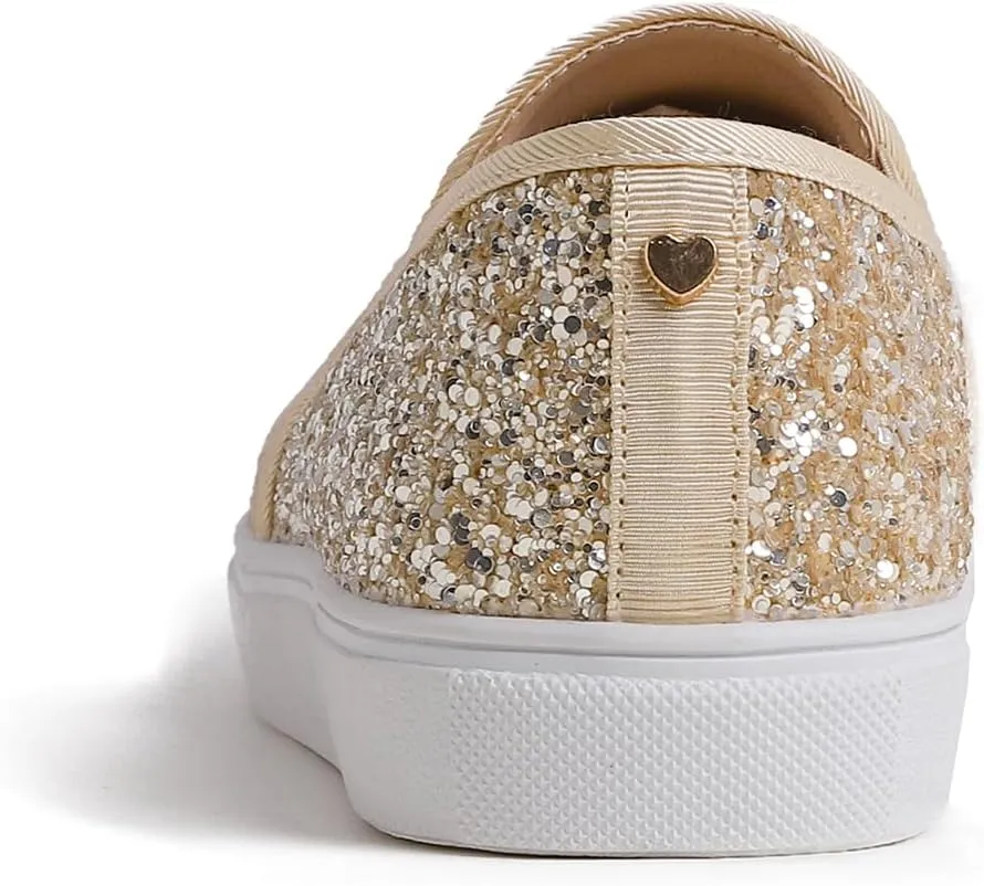 FEVERSOLE Women's Fashion Slip-On Sneaker Casual Flat Loafers