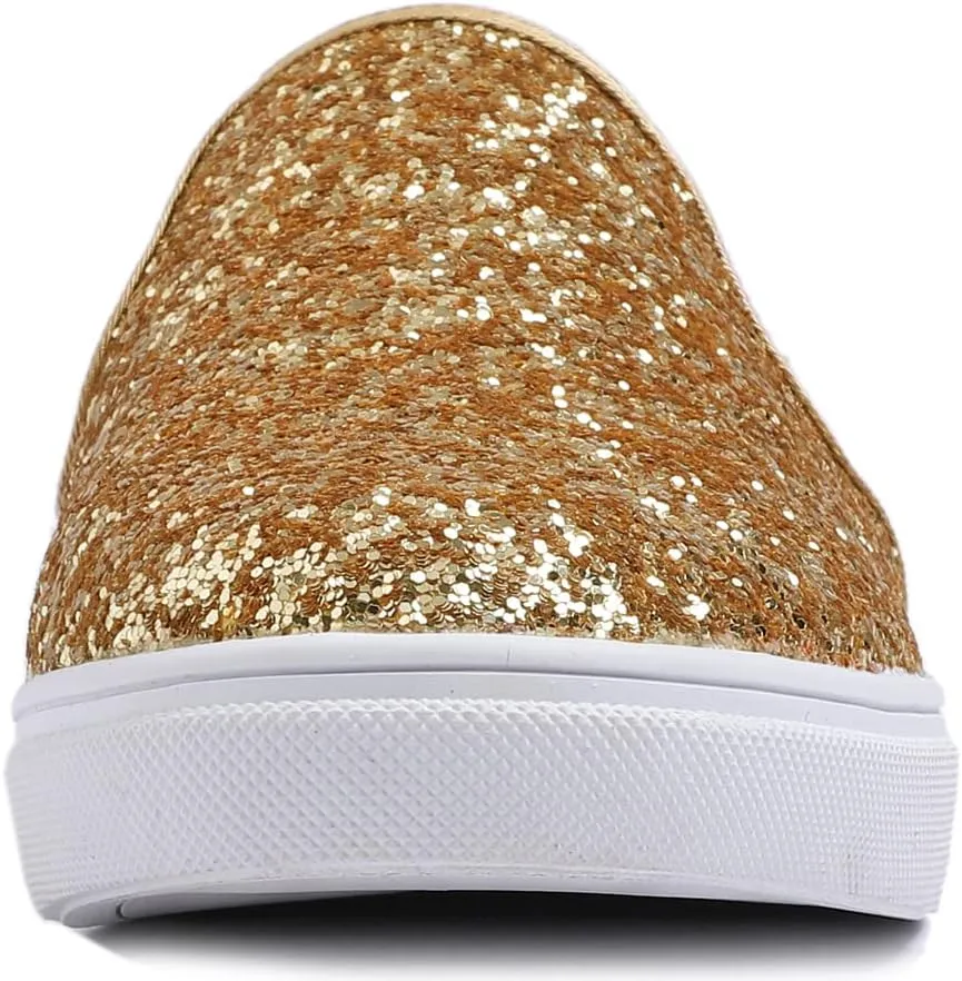 FEVERSOLE Women's Sport Mules Slip On Loafers Fashion Backless Sneakers