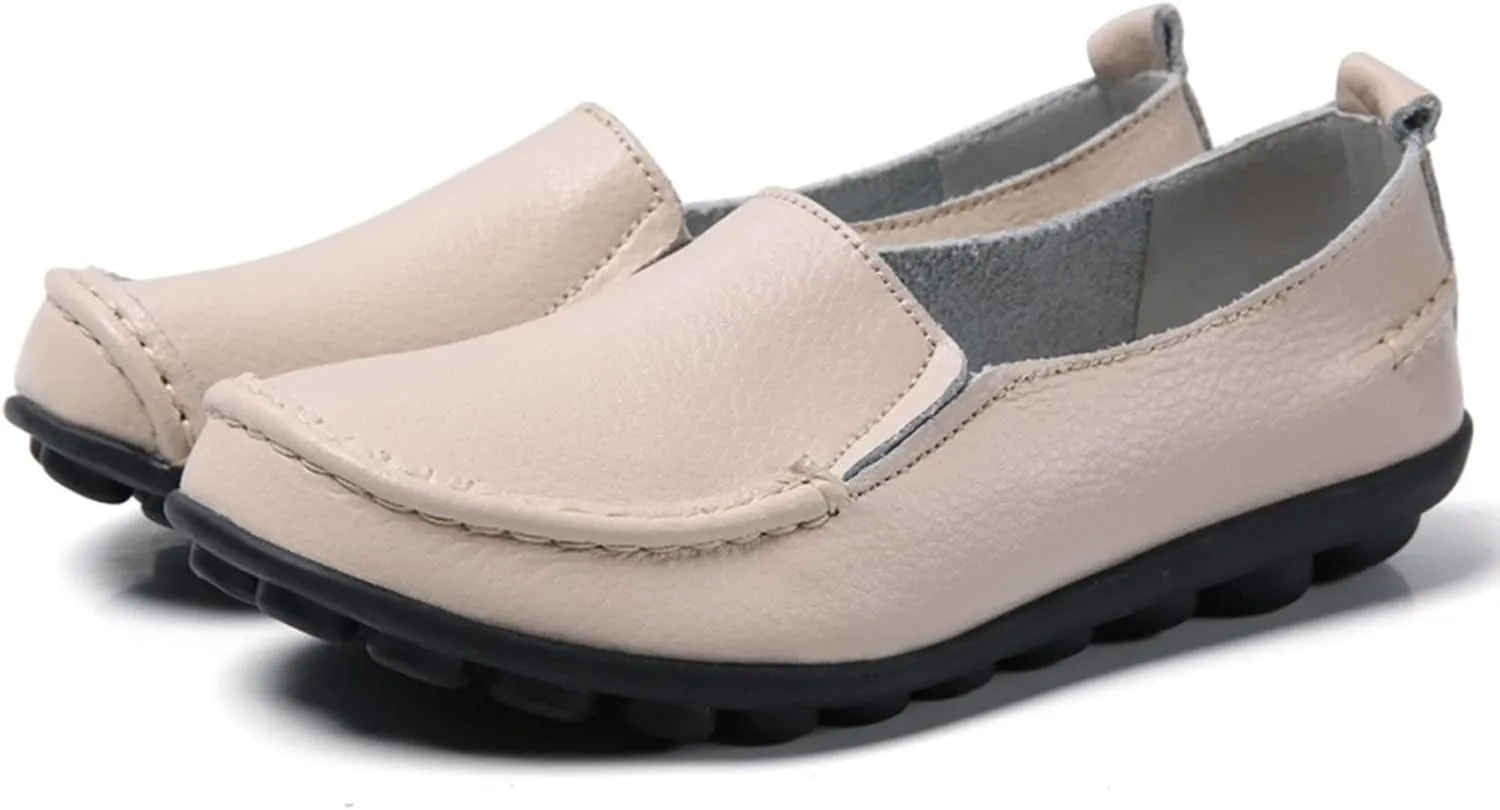 Flats Shoes Women's Comfort Penny Loafers Slip-Ons Walking Shoes Wide Width Orthopedic Shoes Business Casual Shoes