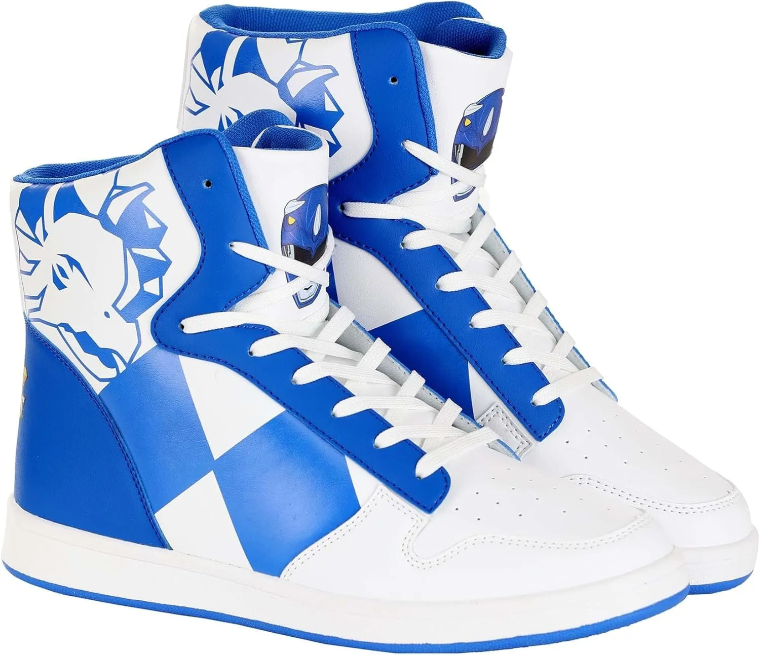 Fun Costumes Inspired Power Rangers Blue Sneakers