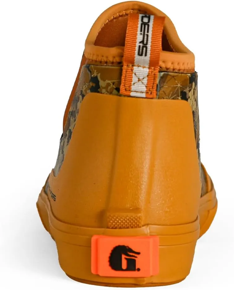 Gator Waders Men's Camp Boots - Durable Slip-Resistant Neoprene Lined Waterproof Ankle Boots for Camping, Fishing & Hiking