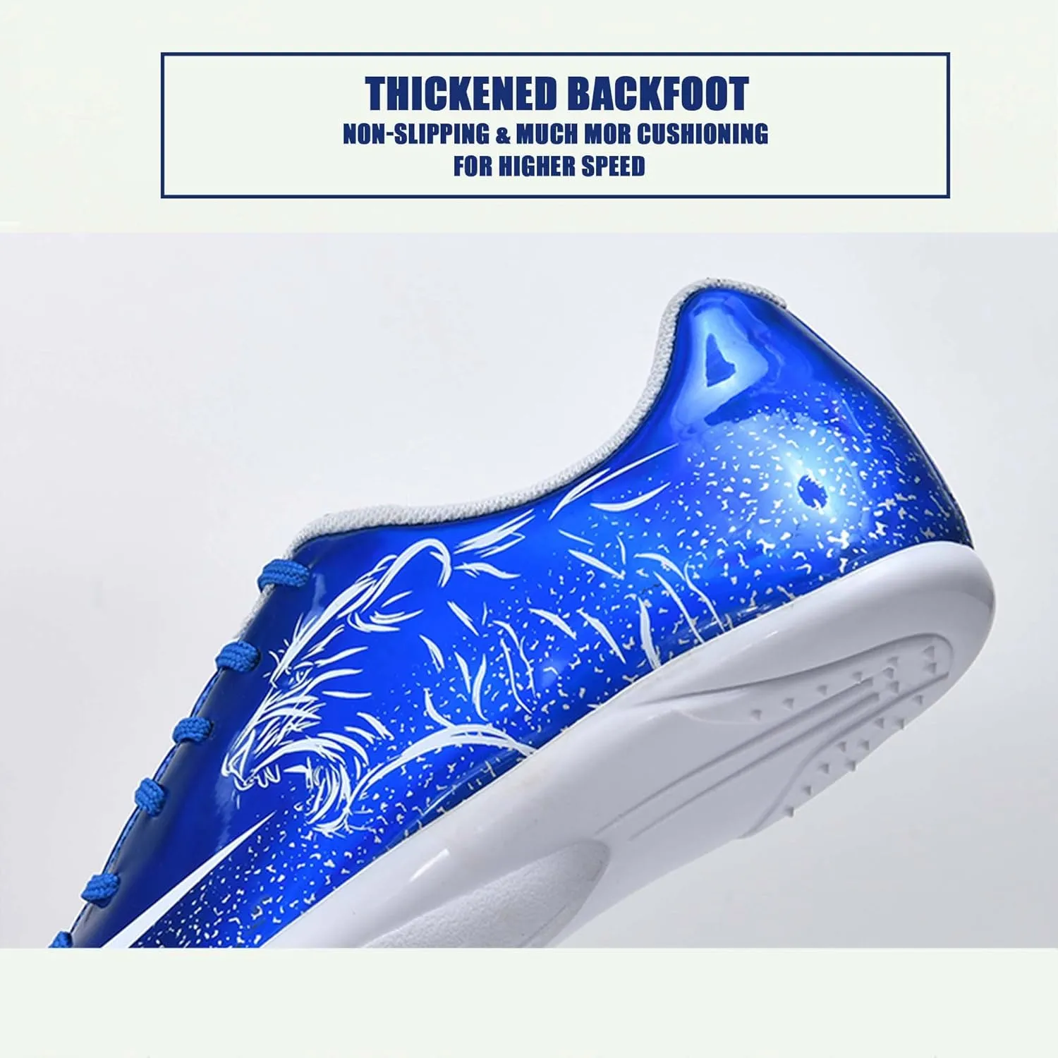 HESBITEUL Mens Track and Field Shoes Sprint Sport Sneakers Youth Professional Training Racing Running Shoes