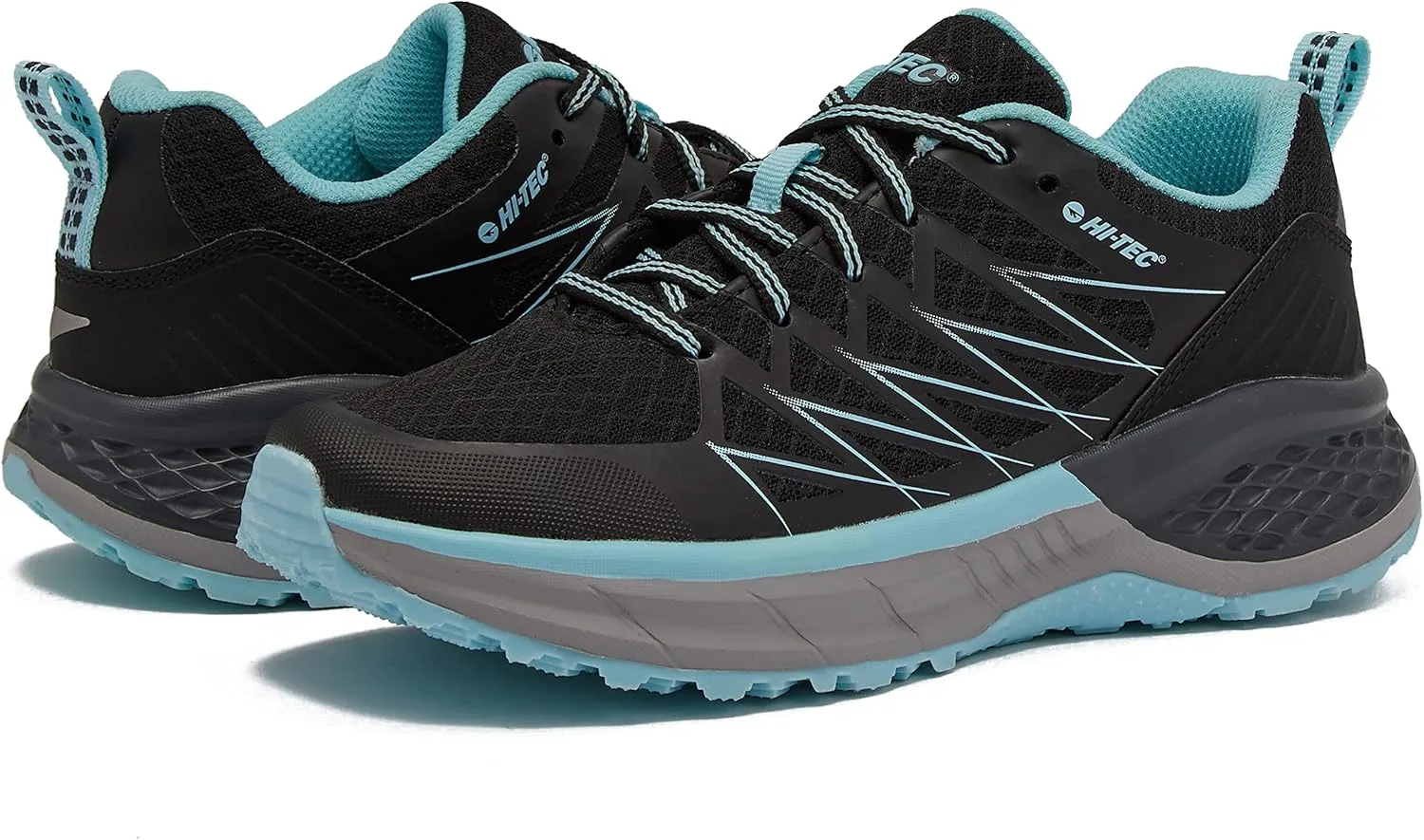 HI-TEC Destroyer Low Women’s Running Shoes, Lightweight Mesh Athletic Sneakers for Women