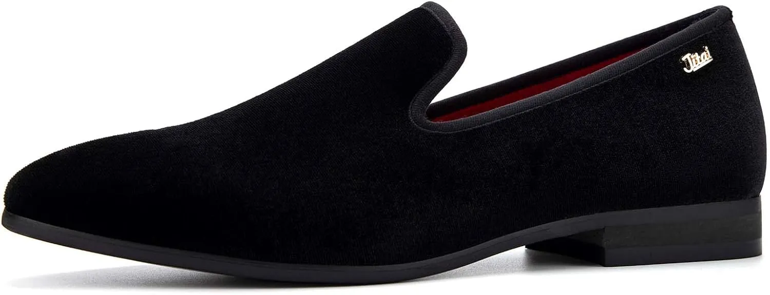 JITAI Men Loafers Slip-On Shoes for Men Fashion Dress Shoes Tuxedo Shoes
