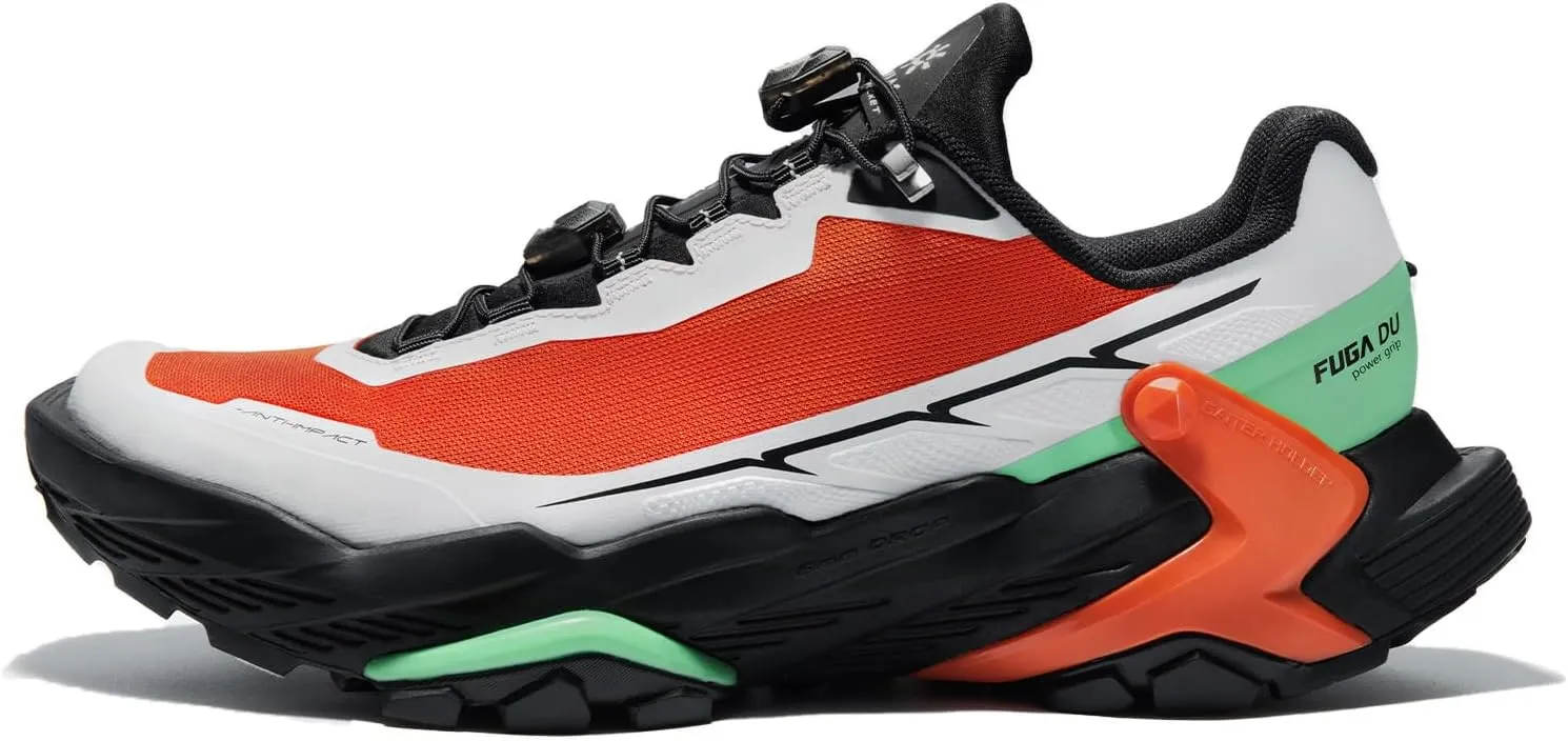 KAILAS Men's FUGA DU Trail Running Shoes Non-Slip Lightweight Wide Toe Box Shoe Walking Hiking Outdoor Footwear Sport Sneakers